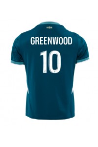 Olympique de Marseille Mason Greenwood #10 Voetbaltruitje Uit tenue 2024-25 Korte Mouw